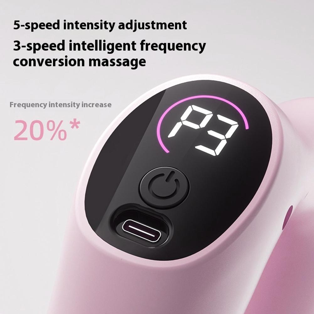 Full Body Fascia Ring Multifunctional Vibration Muscle Massager Rechargeable Electric Massager With Belt For Fat Burning&Shaping