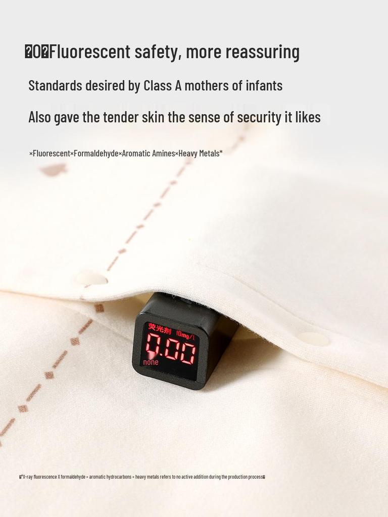 Anyang Baby Soft Velvet Jumpsuit - Spring & Autumn Class A Newborn Cotton Romper