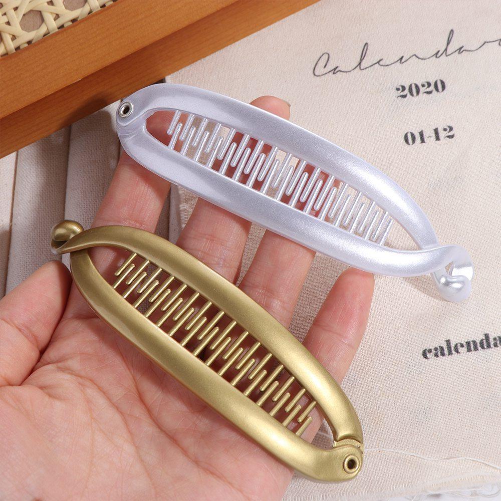 Fashion Fish Shaped Hairpin Barrettes Headwear Hair Claws Clips Banana Clip Hairpins  Women