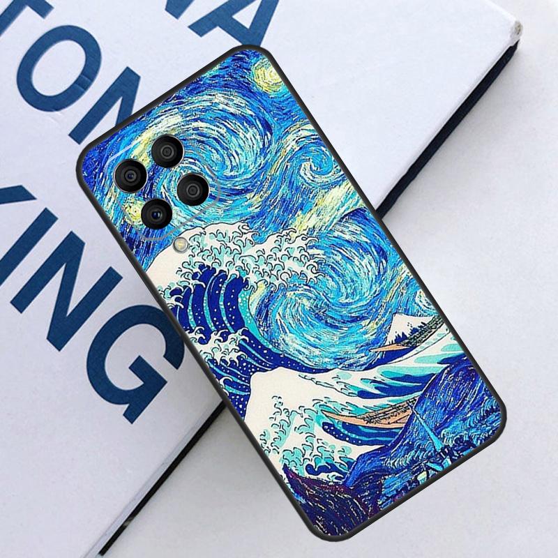 The Great Wave For Samsung Galaxy M35 M55 M14 M34 M54 M11 M21 M31 M13 M33 M53 M15 M12 M32 M52 M06 M16 Case