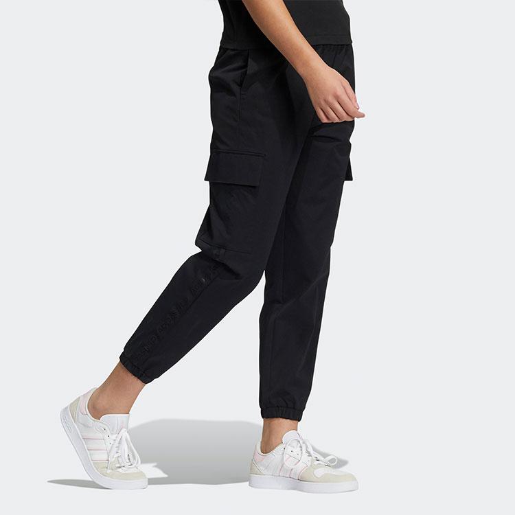 adidas Essentials Woven Cargo Pants Black Unisex HE4484