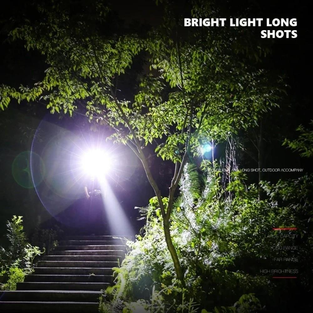 Rechargeable LED Torch USB Charging Bicycle Light Portable Ultra Bright Flashlight