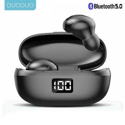 Kabelloses Headset mit Mikrofon, Bluetooth 5.0-Kopfhörer, Stereo-Headset, Geräuschunterdrückung, wasserdichter Sport-Ohrhörer