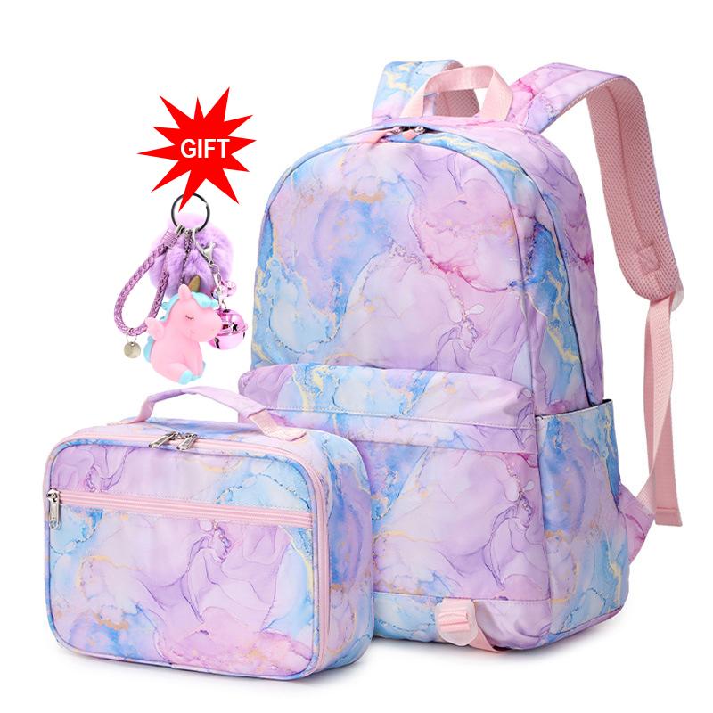 Fashion School Backpack For Girls Large School Bags For Girls Kid Waterproof Kawaii Female Backpack For Primary School Children