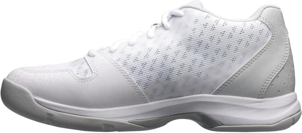 [Prince] Tennis Shoes Wide Light Advance HC White x Silver (206) 25.5 cm