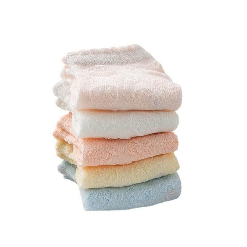 5Pair/lot new thin baby mesh socks