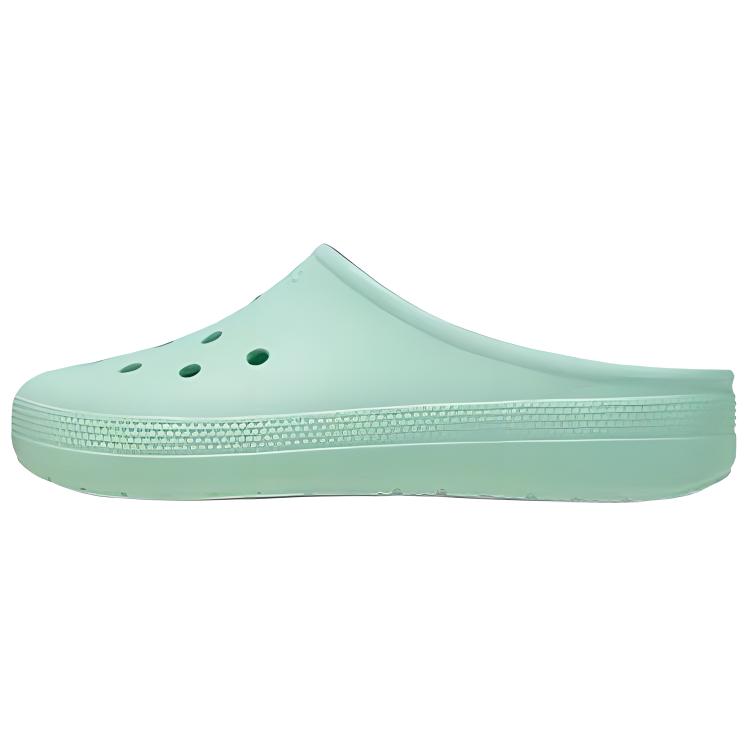 Crocs Round Toe Lightweight Hole Shoes Women's Mint Green