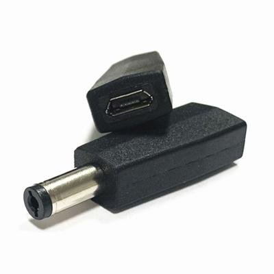 DC5521 Stecker auf Micro USB 5-Pin Buchse Adapter DC5.5x2.1mm Stecker auf Micro USB Buchse Stromanschluss Ausgezeichnete Qualität
