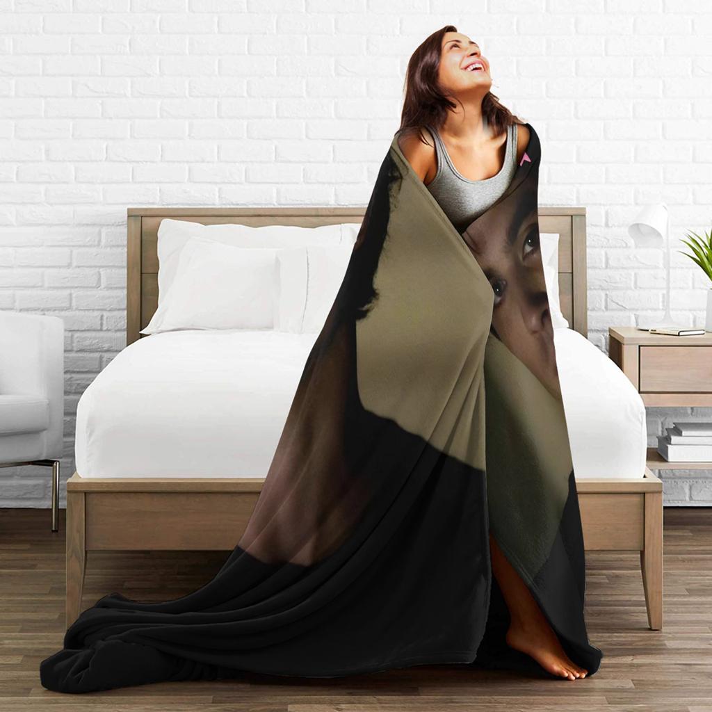Bow Damon Salvatore Blanket Quality Super Warm Bedding Throws Spring Kids Adult Living Room Print Bedspread