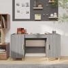 VidaXL Desk Sonoma Grey 140x50x75 Cm Engineered Wood 817550