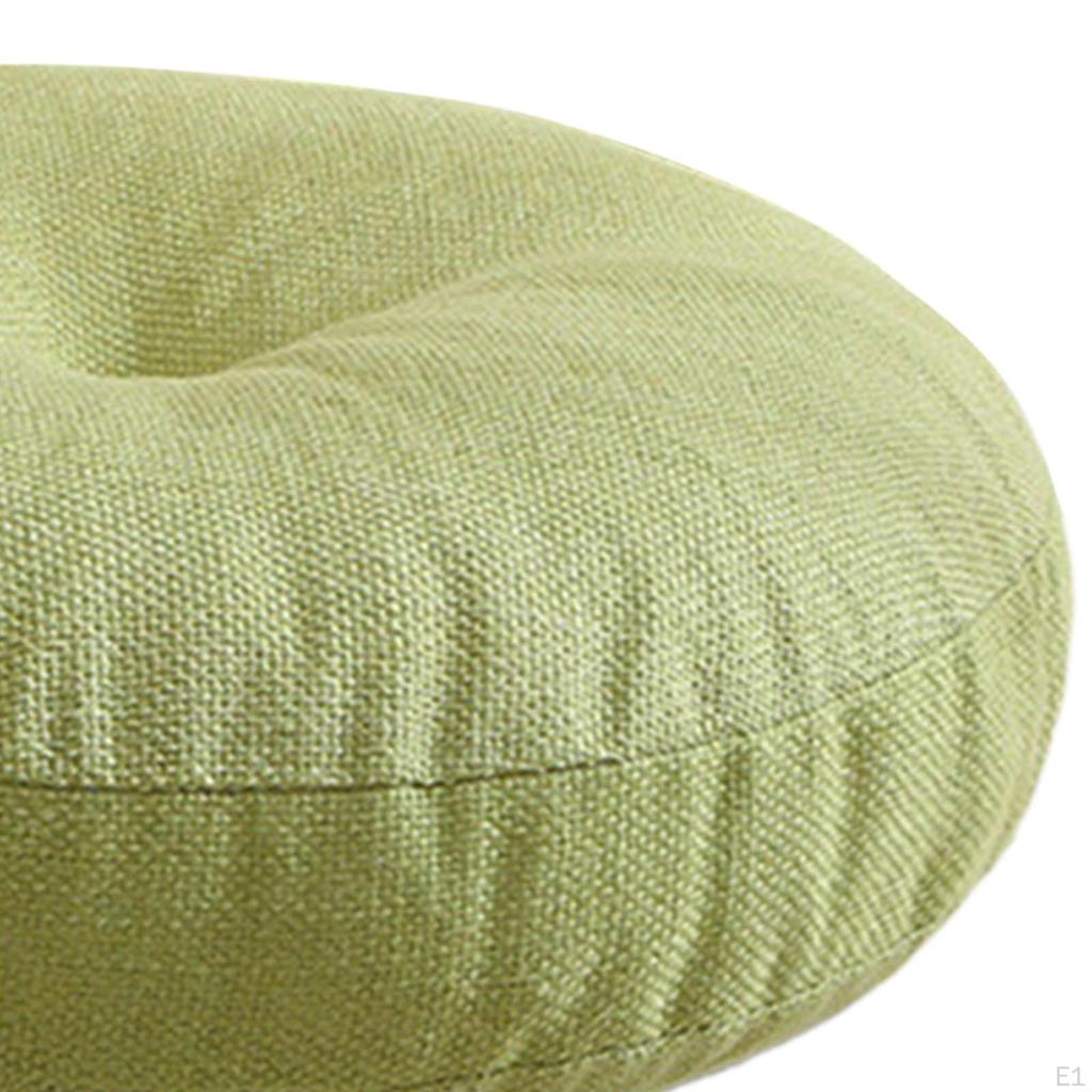 Meditation Cushion Round Floor Pillow 40x13cm Comfortable Multipurpose Tatami for