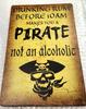 FUN TIN SIGNS Replica Vintage Metal Sign DRINK RUM PIRATE Lot Aluminumtin Sign