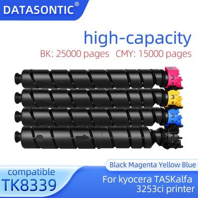 1ks TK-8339 8339 TK8339 Tonerkazeta Kompatibilní Pro kyocera TASKalfa 3253ci Kopírka Doplnitelná Tonerkazeta Barevný Prášek