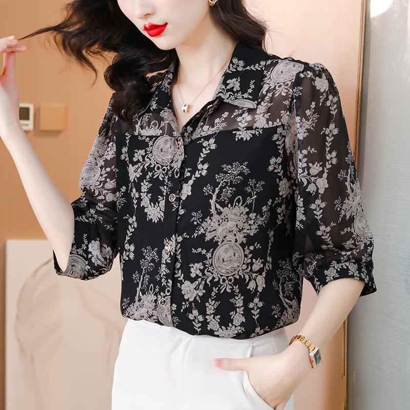 2023 Sommer Chic Damenmode Hemd – Trendige, Elegante und Stilvolle Oberteile für Frauen