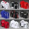 Vintage Football Training Jersey AC Milan Man U Brazil Long Short Sleeve Soccer T-Shirt
