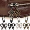 10pcs Universal Metal Zipper Butterfly Bow Zipper Slide Replacement Zipper Head  Replacement Kits