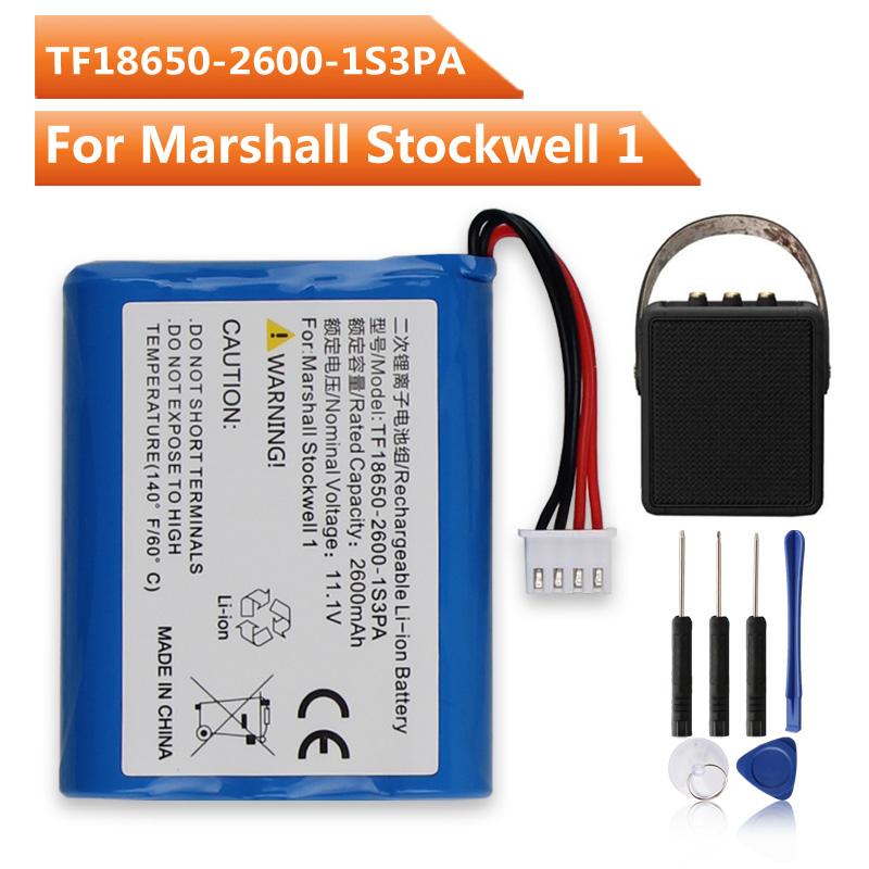 

НОВЫЙ Сменный Аккумулятор TF18650-2600-1S3PA Для Портативной Bluetooth Колонки Marshall Stockwell 1