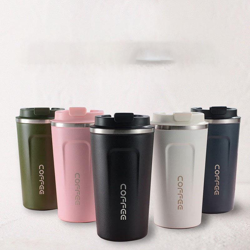 Second Generation Coffee Mug 304 Stainless Steel Insulated Vacuum Cooler Cup Outdoor & Car Travel Water Bottle