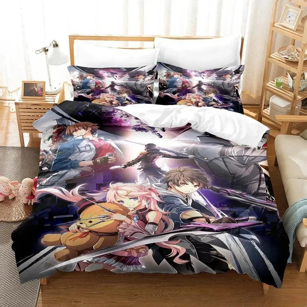 Vibrant Lightweight Single Twin Full Queen King The Legend of Heroes Trails Cold Steel Size Bed Adult Kid Bedroom Quilt