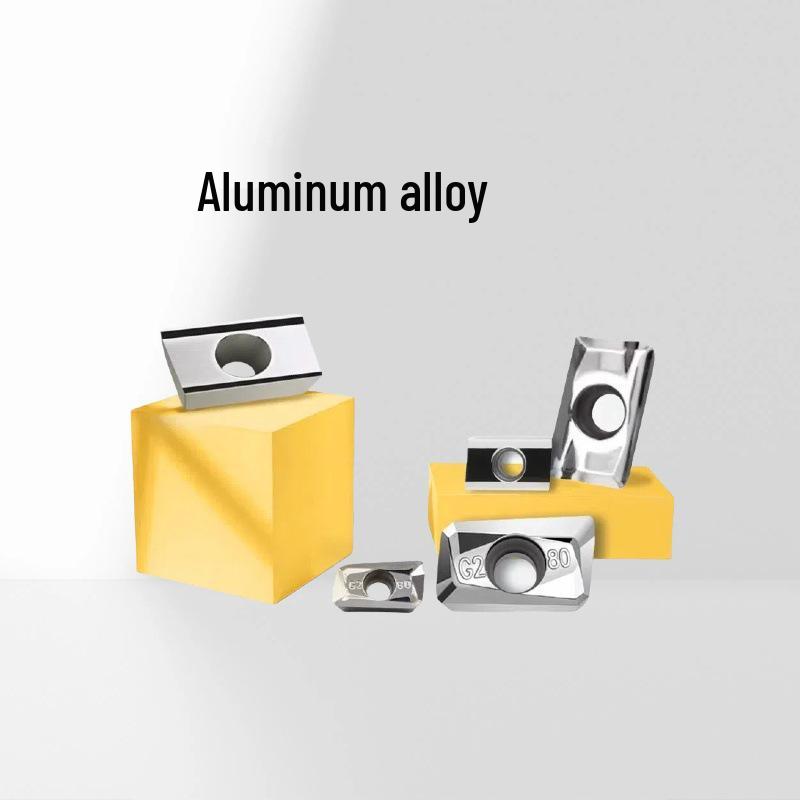 Milling Inserts APMT604/APKT1604 Face Milling, CNC Machine Inserts R0.8 Corner, In Stock