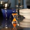 Stylish interior decor item: Apprix Go Up Disc Inverted Hourglass (Orange)