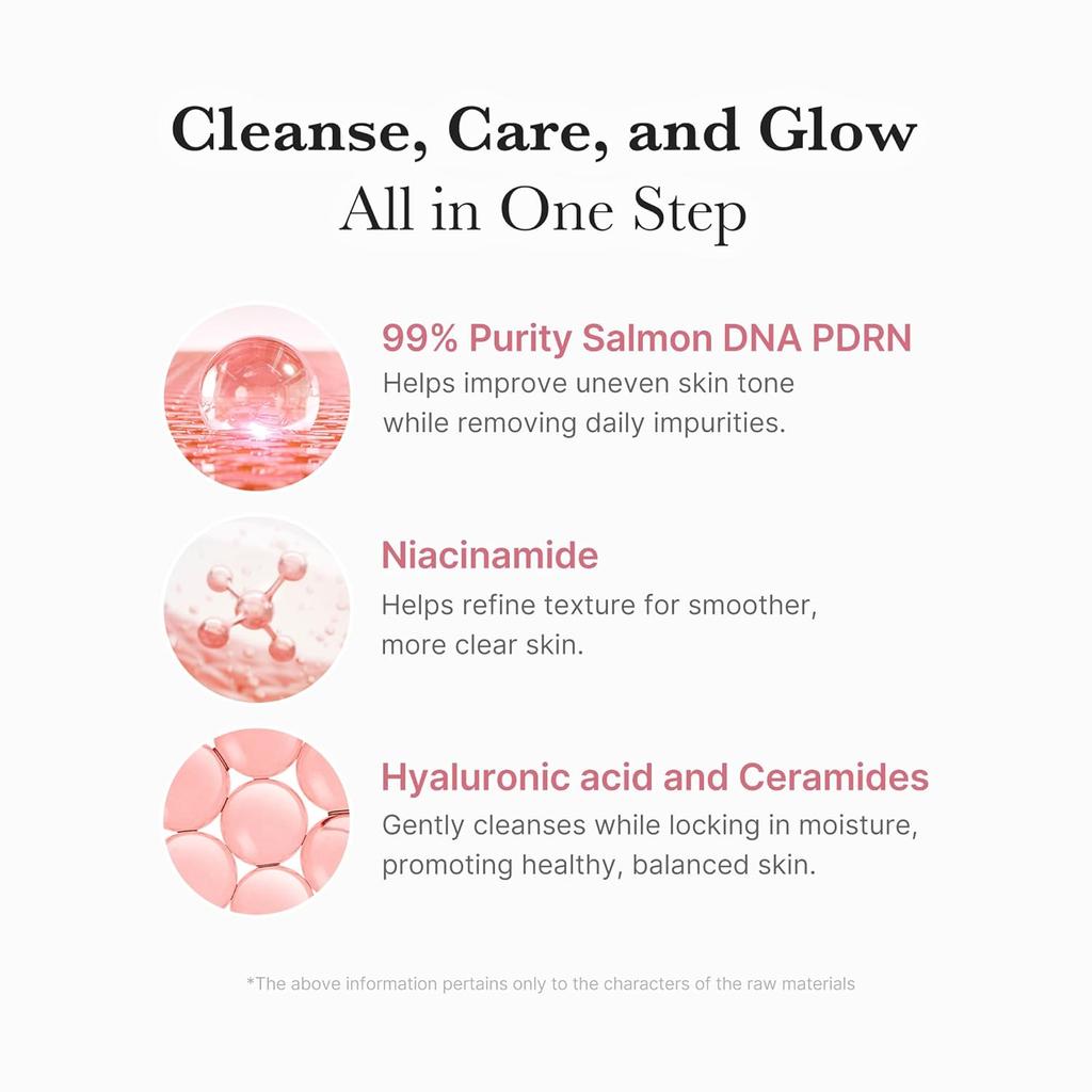 Medicube PDRN Pink Niacinamide Whip Cleanser 120g