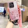 Case for Vivo - TPU, Pink, With Lanyard