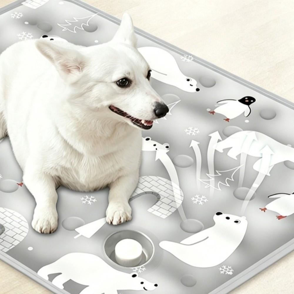 Cartoon Pet Cooling Mat Anti Bite Cool Nest Portable Dog Cold Bed Mat Summer