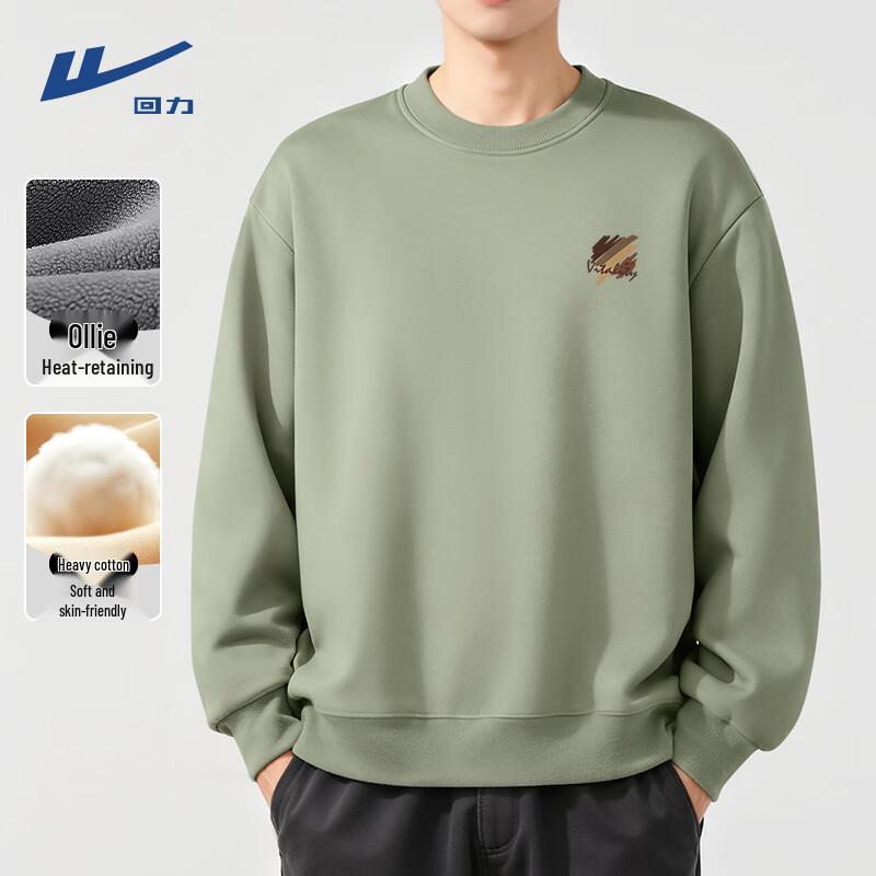 Warrior Men s 420G Heavyweight Fleece Lined Crewneck Sweatshirt L