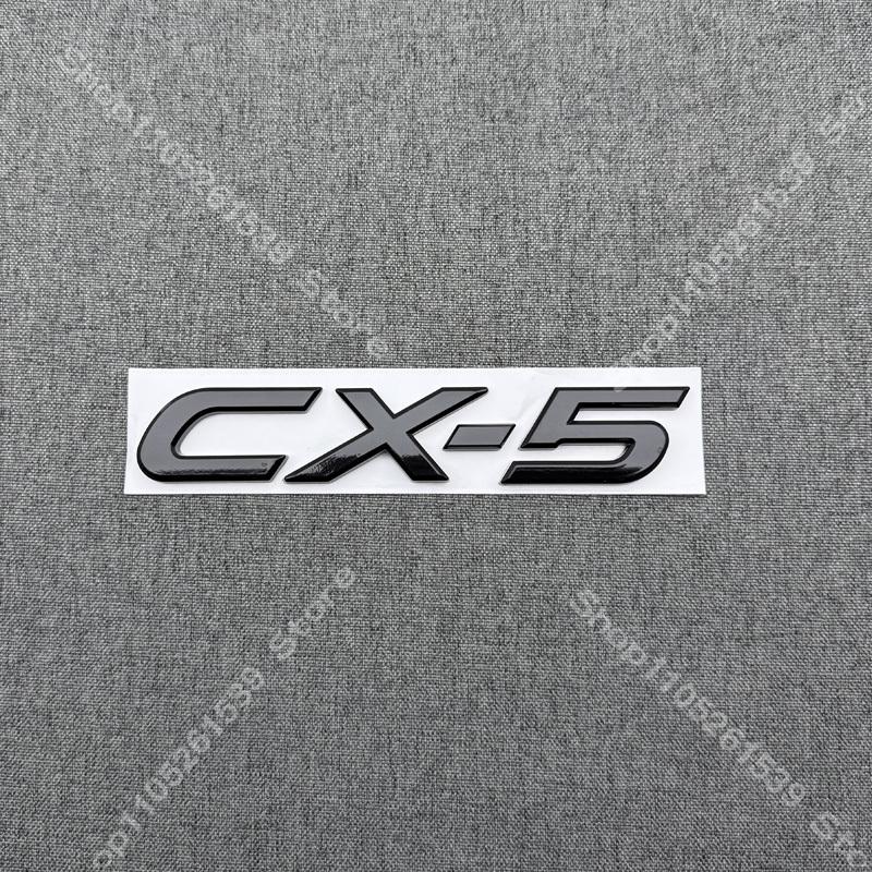 MAZDA AWD SKYACTIV badge black car stickers for 2012 13 14 15 16 Year CX-5 rear boot car accessories trunk label Front logo vf2