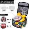 Colorful Fresh Fruits Summer Totes Lunch Bag Portable Insulated Lunch Box Back To School Picnic Office Travel