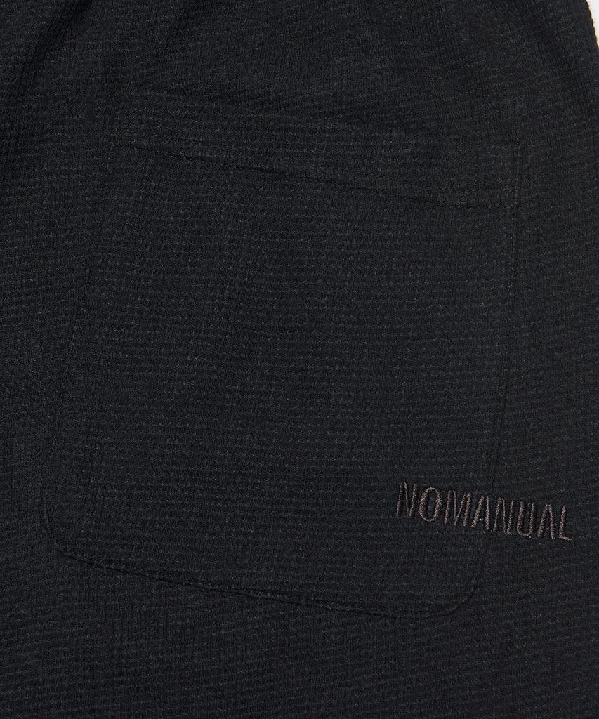 Nomaenyueol Light Waffle Shorts - Black
