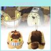 Jauka Totoro plīša atslēgu piekariņš Adorabls Miyazaki iedvesmots mīksts somas piekariņš Perfekta dāvana