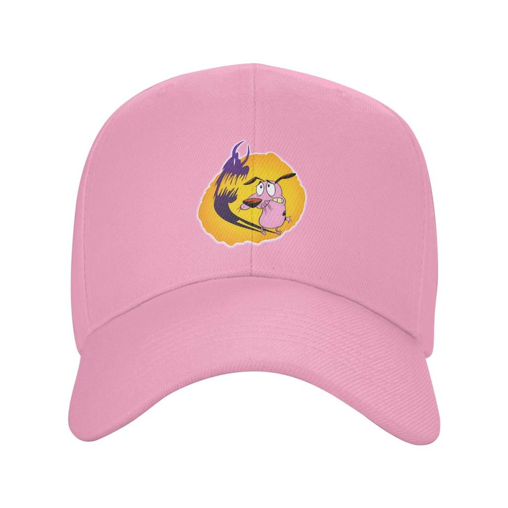 Feiger Hund Mut Cartoon Baseballkappen Mode Herren Damen Hüte Outdoor Kappe Sport Baseballmütze Kappe