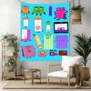 Numberblocks Wall Decor Tapestry Art For Pet Memorial Birthdaywedding Party Backdrop Family Gift