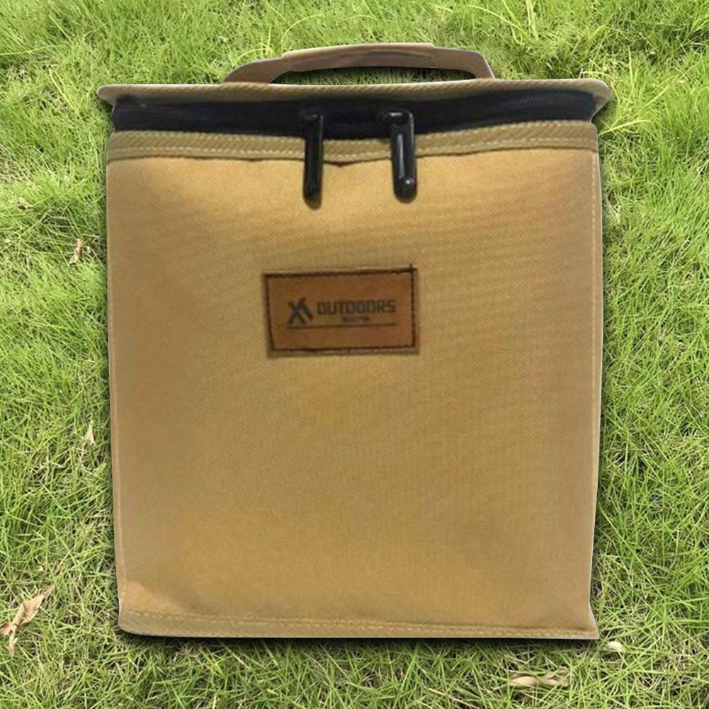 Propane Stove Storage Box Multipurpose Car Trunk Storage Bag Wear Resistant Large Capacity Outdoor Utensils Storage
