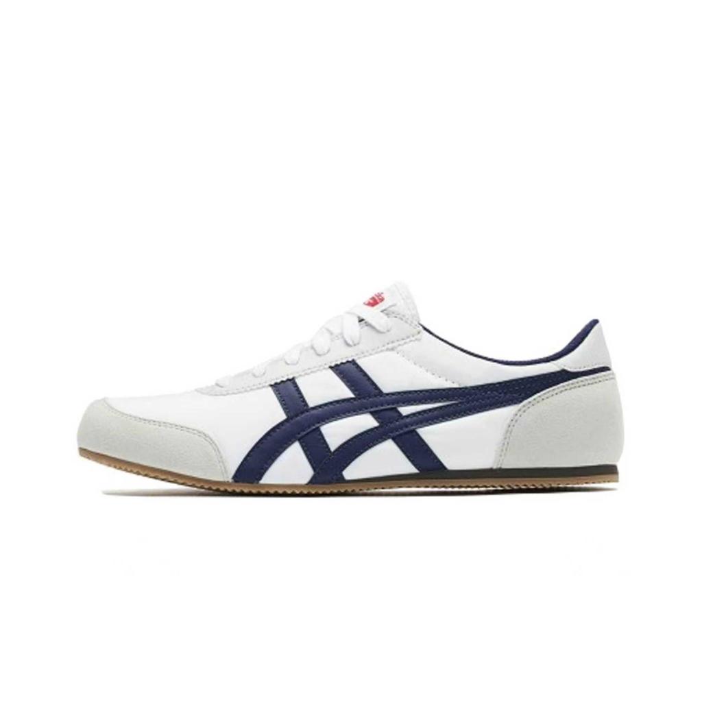 Onitsuka Tiger Track Trainer Funi Wander Abrasion Resistant Abrasion Resistant Low top Casual Shoes Unisex Pink White D318N-0150(Team348-Funi )