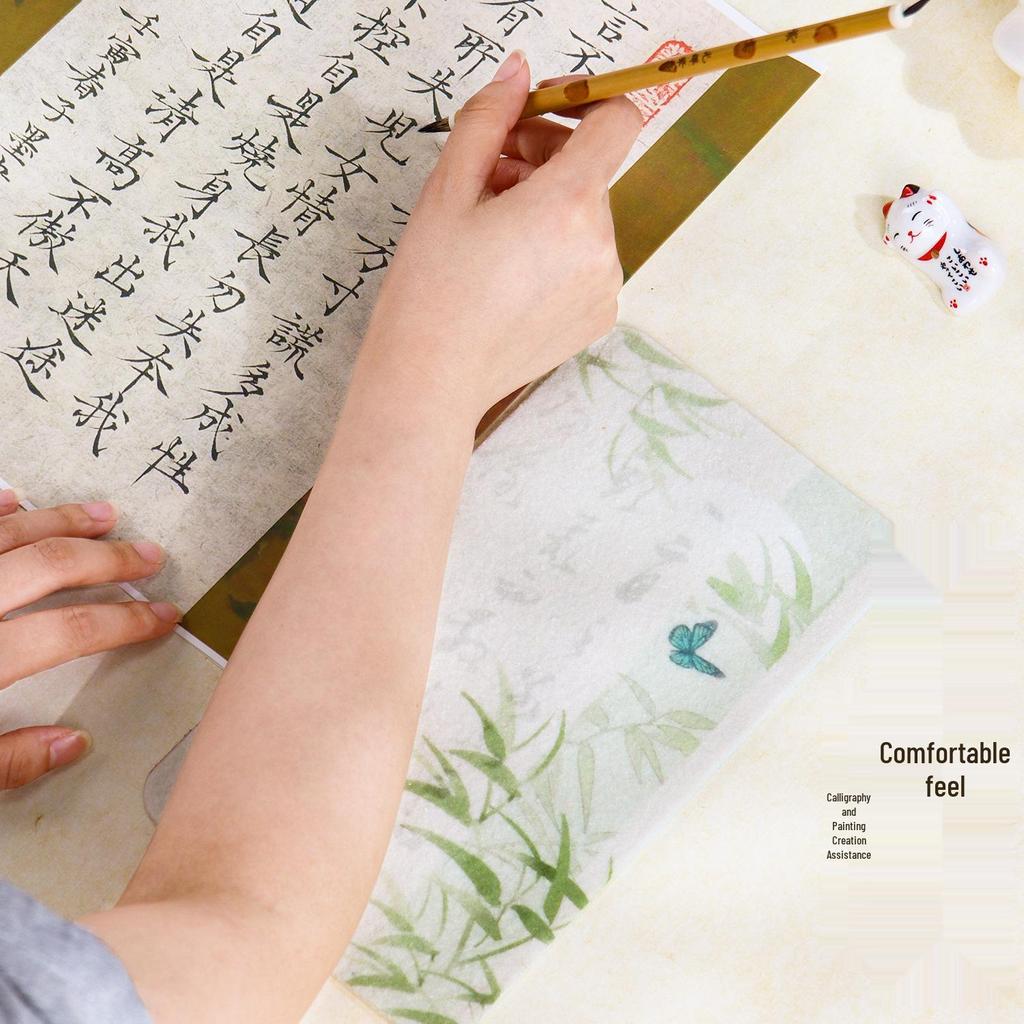 Chinese Style Wool Felt Calligraphy Writing Pad - Arm Support & Practice Surface