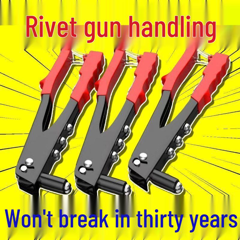 Germany Automatic and Manual Rivet Gun for Core Pulling, Bathroom, Door Hinge, and Hand Use.