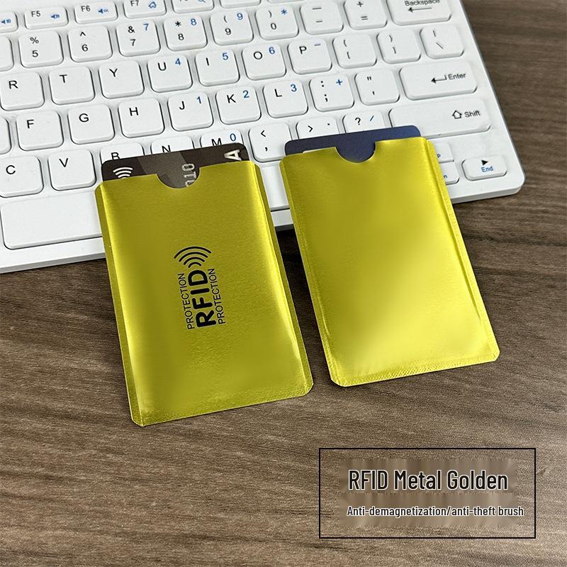 Cross-border RFID & NFC Blocking Waterproof Aluminum Card Sleeve