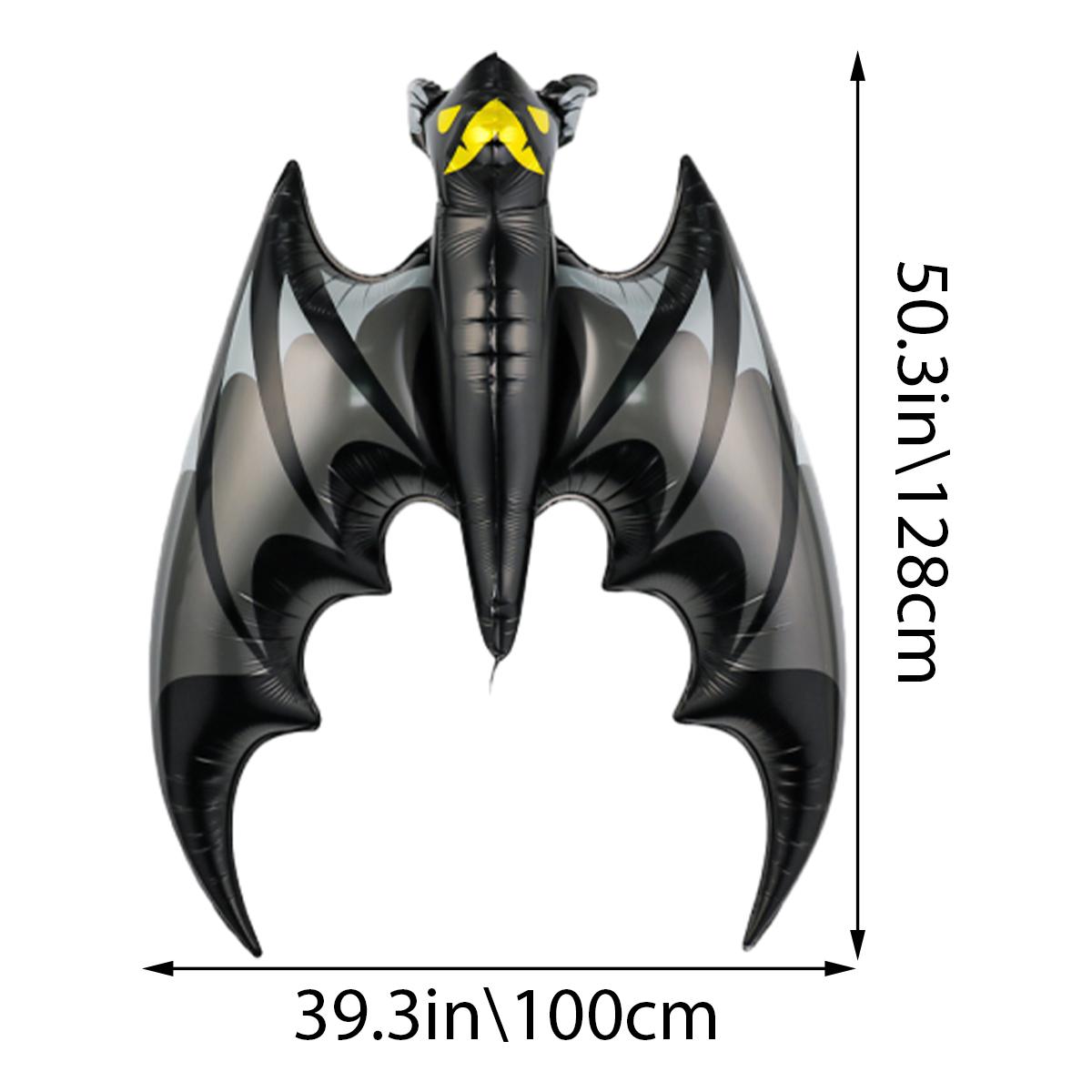 

Воздушные шары для украшения детей на Хэллоуин, большие летающие шары, 4D воздушные шары из фольги в форме летучей мыши, украшения на Хэллоуин, товары для вечеринок, надувные игрушки Other