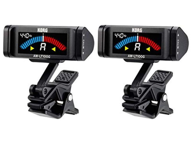 

KORG tuner for guitar Set of 2 - Clip-on AW-LT100G