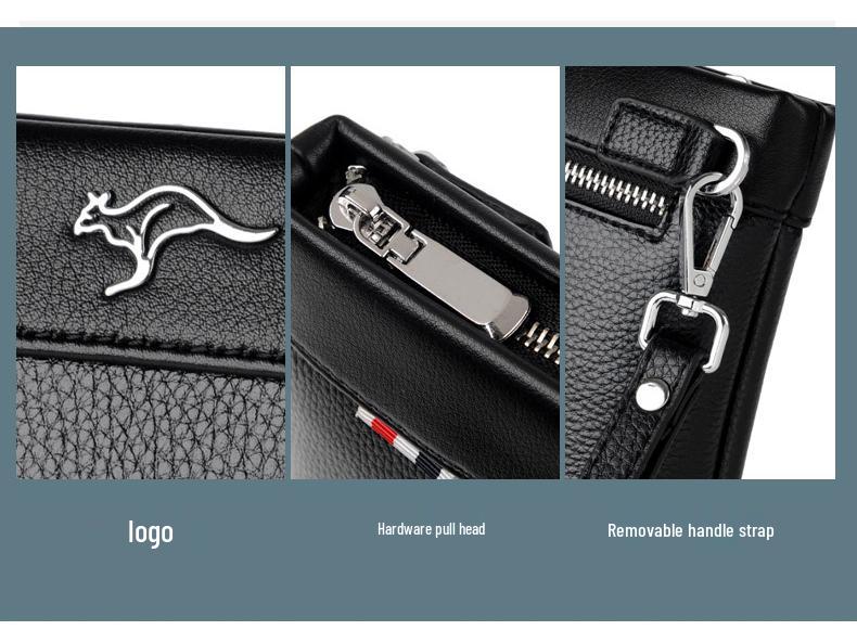 Men's Clutch Handbag - Trendy Underarm Envelope Bag & Mobile Phone Holder