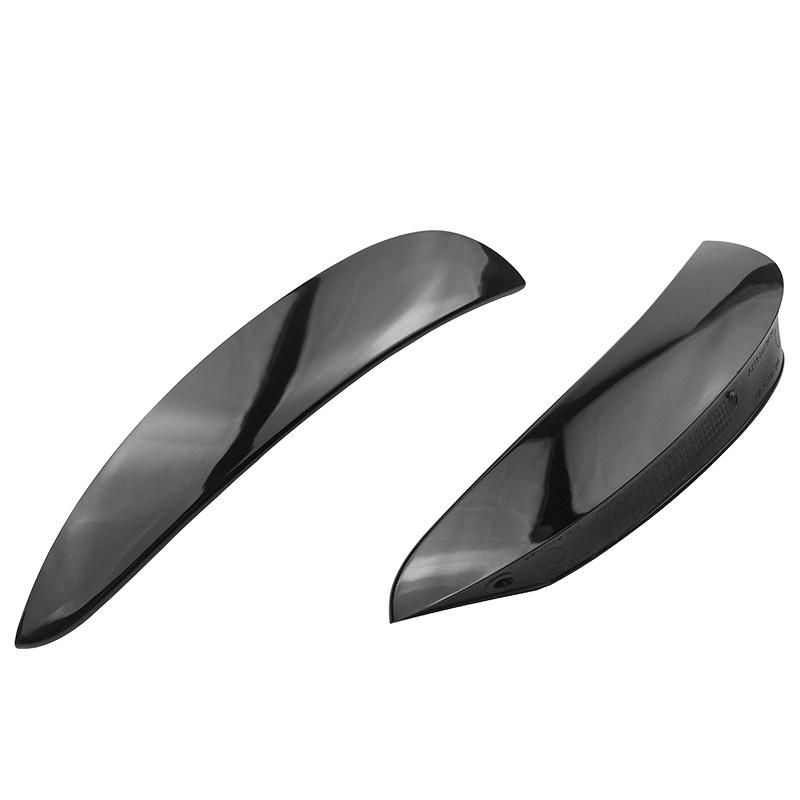 Front Bumper Trim Side Fender Canards Fin Splitter For Benz W213 C238 E180 E200 E250 E300 E43 E53 AMG 2016-2019 Cars Accessories