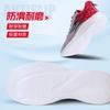 Spring new soft-soled lightweight running shoes breathable sports shoes simple solid color casual shoes tide
