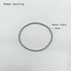 Fashion Jewelry Non Fading Waterproof Metal Ball Multiple Models Quality Smooth Solid Beads Elastic Stainless Steel Bracelets