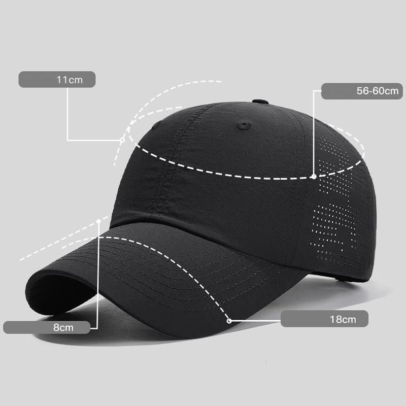 Summer Quick-Drying Breathable Light Outdoor Cap Unisex Multi-Color Sunshade Baseball Cap