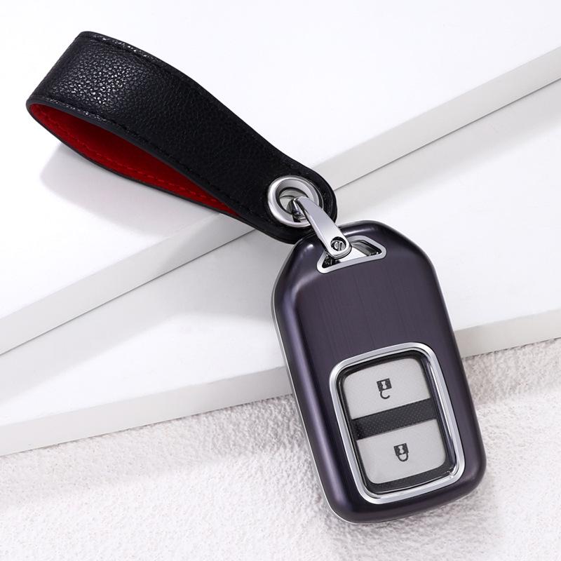 Honda Schlüsselhülle für Civic, CRV, Hybrid, Odyssey, XRV - Schutzschale und Schnalle