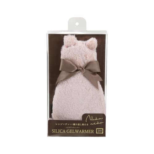 Livheart Warm Body Warmer, Pink (27cm Long), Microwave-Safe, Energy-Saving, Cat Design, 14106-21