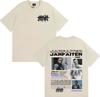 Rapper Jarfaiter Album Tour 2025 Cover Tshirt Unisex Women Harajuku Fashion Hip Hop Pop Music T Shirts Vintage 100 Cotton T Shirt
